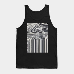 Eye Glitch Art Tank Top